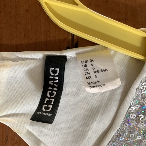 Sparkly Silver H&M Dress - Picture 3 of 6